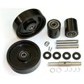 Mighty Lift ML55 Complete Wheel Kit for Manual Pallet Jack - Black MI134708